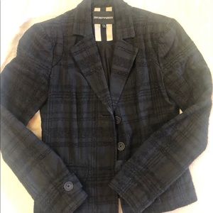 Emporio Armani Black Jacket Size 6